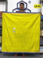 5.5 Hand Soft Cotton Light Check Lungi LS-01 - Image 3