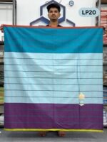 5.5 Hand Soft Cotton Light Check Lungi LP20 - Image 2