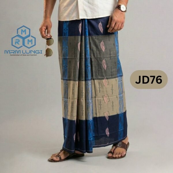 Premium Deep Jacquard Lungi JD76
