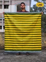 5.5 Hand Soft Cotton Plain Check Lungi L40 - Image 2