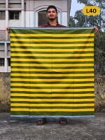 Soft Cotton Plain Check Lungi L40 - Image 3