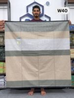 Soft Cotton White Lungi W40 - Image 3