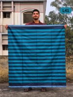 5.5 Hand Soft Cotton Plain Check Lungi L41 - Image 2