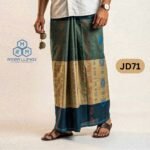 Premium Deep Jacquard Lungi JD71 - Image 2