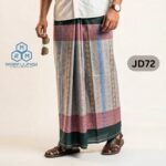 Premium Deep Jacquard Lungi JD72 - Image 2