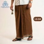 5.5 Hand Soft Cotton Light Check Lungi LS-04