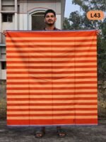 Soft Cotton Plain Check Lungi L43 - Image 3