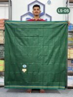 5.5 Hand Soft Cotton Light Check Lungi LS-05 - Image 3