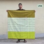 5.5 Hand Soft Cotton Light Check Lungi LP24 - Image 2