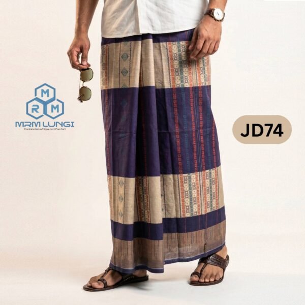 Premium Deep Jacquard Lungi JD74
