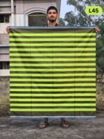 Soft Cotton Plain Check Lungi L45 - Image 2