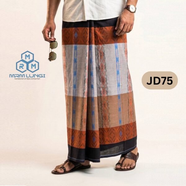 Premium Deep Jacquard Lungi JD75