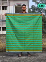 Soft Cotton Plain Check Lungi L46 - Image 3