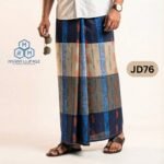Premium Deep Jacquard Lungi JD76 - Image 2