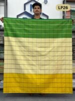 5.5 Hand Soft Cotton Light Check Lungi LP26 - Image 2