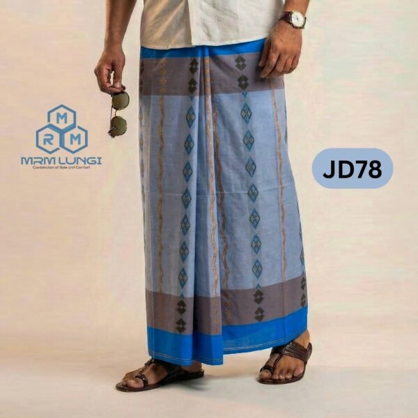 Premium Deep Jacquard Lungi JD78