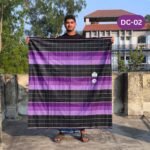 5.5 Hand Soft Cotton Deep Check Lungi DC-02 - Image 2