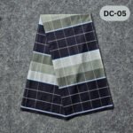 5.5 Hand Soft Cotton Deep Check Lungi DC-05