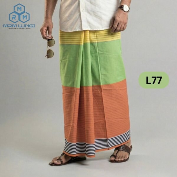 5.5 Hand Light Two Part Lungi L77