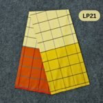 5.5 Hand Soft Cotton Light Check Lungi LP21