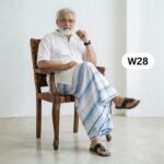 Soft Cotton White Lungi W28 - Image 2
