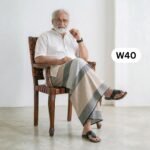 Soft Cotton White Lungi W40 - Image 2