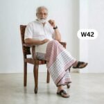 Soft Cotton White Lungi W42 - Image 2