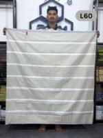 5.5 Hand Soft Cotton Plain Check Lungi L60 - Image 2