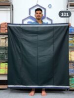 5.5 Hand Solid Color Lungi 101 - Image 2