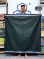 5.5 Hand Solid Color Lungi 101 - Image 3