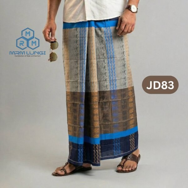 Premium Deep Jacquard Lungi JD83