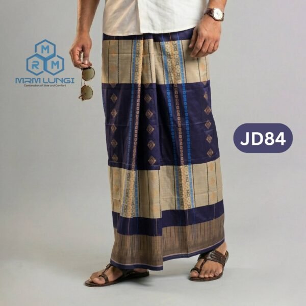 Premium Deep Jacquard Lungi JD84