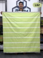 5.5 Hand Soft Cotton Plain Check Lungi L62 - Image 2