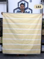 5.5 Hand Soft Cotton Plain Check Lungi L63 - Image 2