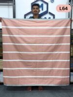 5.5 Hand Soft Cotton Plain Check Lungi L64 - Image 2