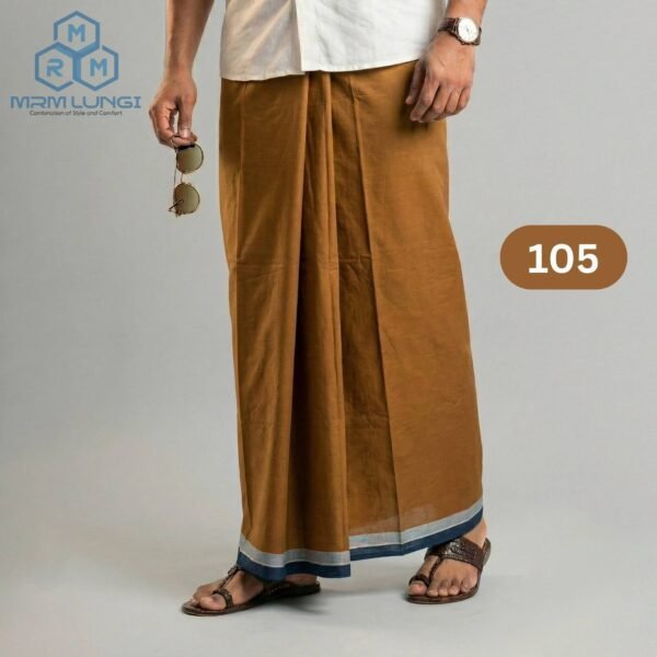 5.5 Hand Solid Color Lungi 105