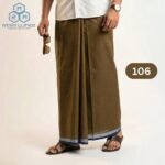 5.5 Hand Solid Color Lungi 106