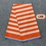 5.5 Hand Soft Cotton Plain Check Lungi L48 - Image 2