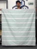 Soft Cotton Plain Check Lungi L60 - Image 3