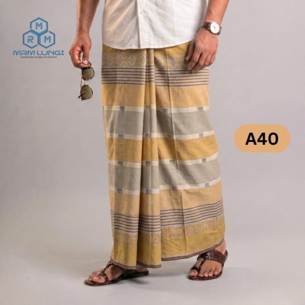 Royal Jecquard Lungi A40