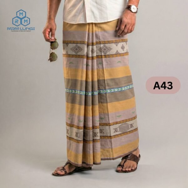 Royal Jecquard Lungi A43