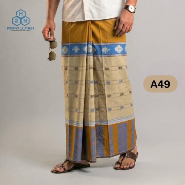 Royal Jecquard Lungi A49