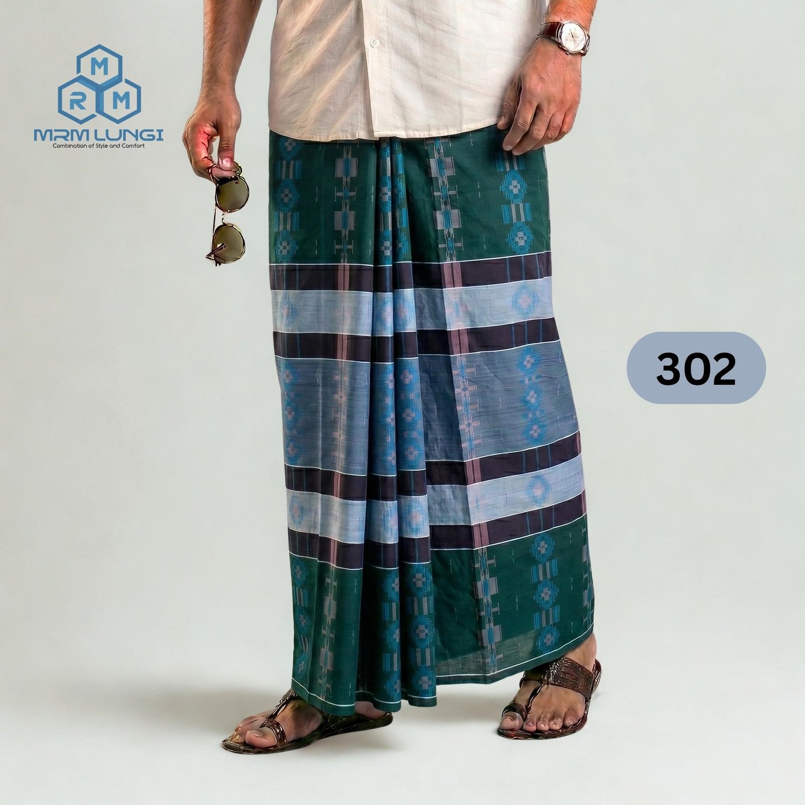 302 Luxury Jecquard Lungi 302 - Image 1