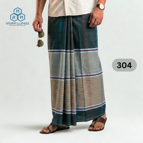 Luxury Jecquard Lungi 304