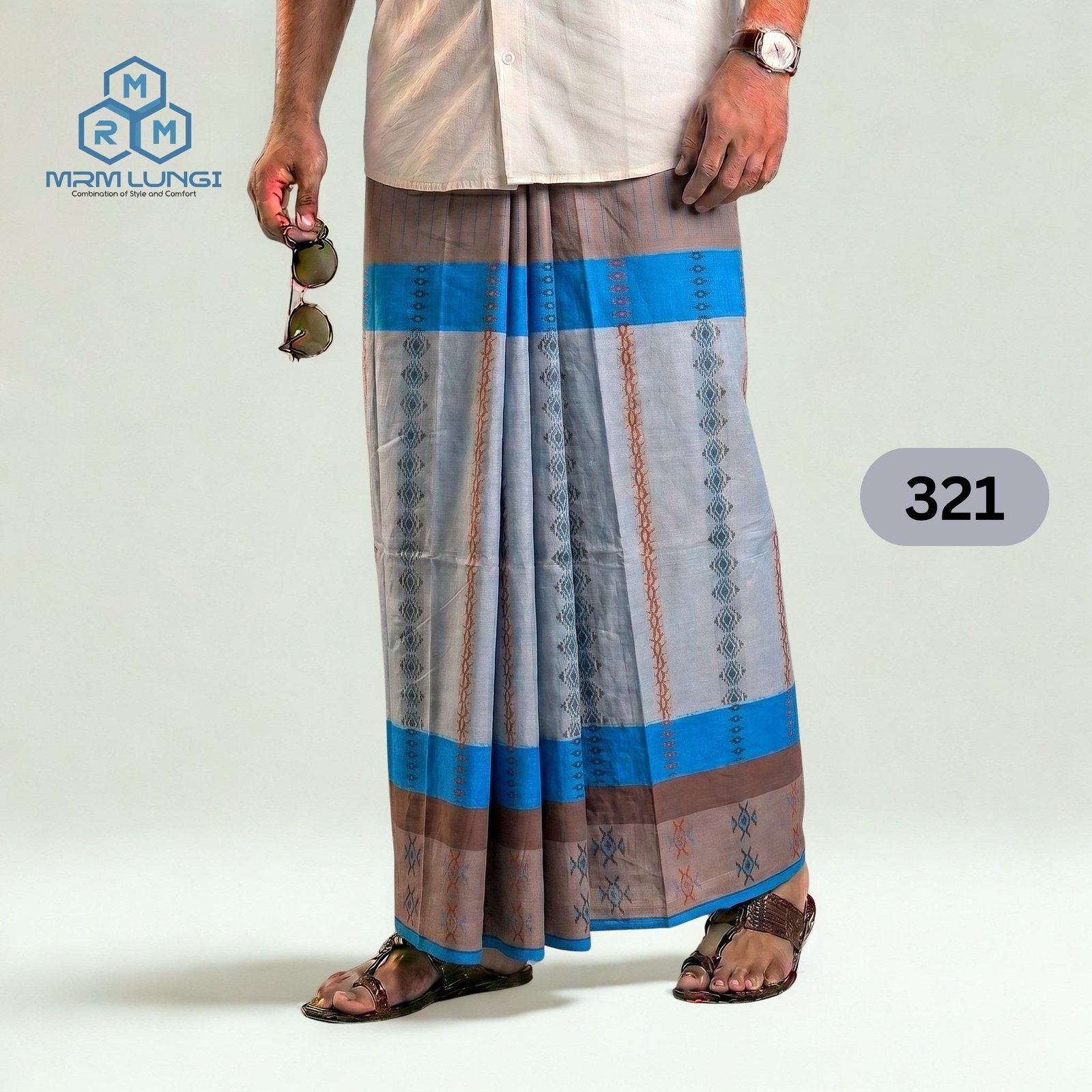 321 Luxury Jecquard Lungi 321 - Image 1