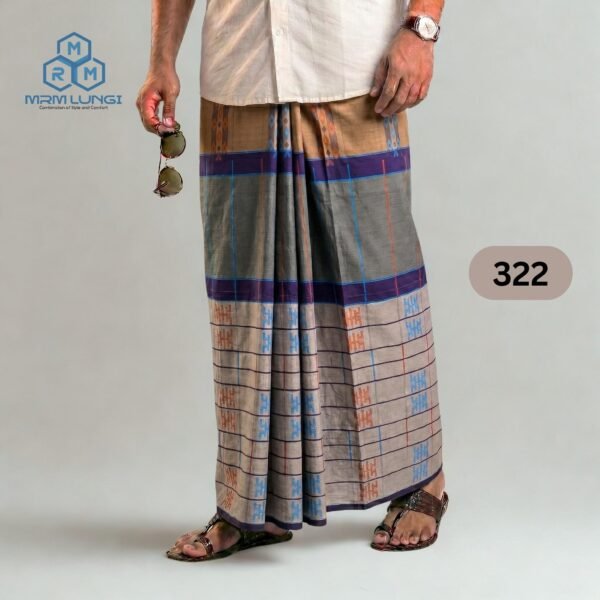 Luxury Jecquard Lungi 322