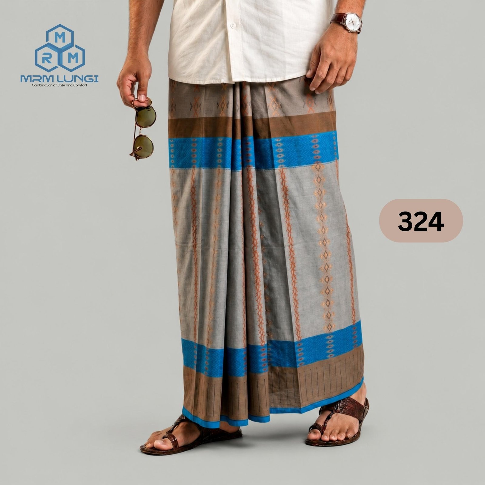 324 Luxury Jecquard Lungi 324 - Image 1