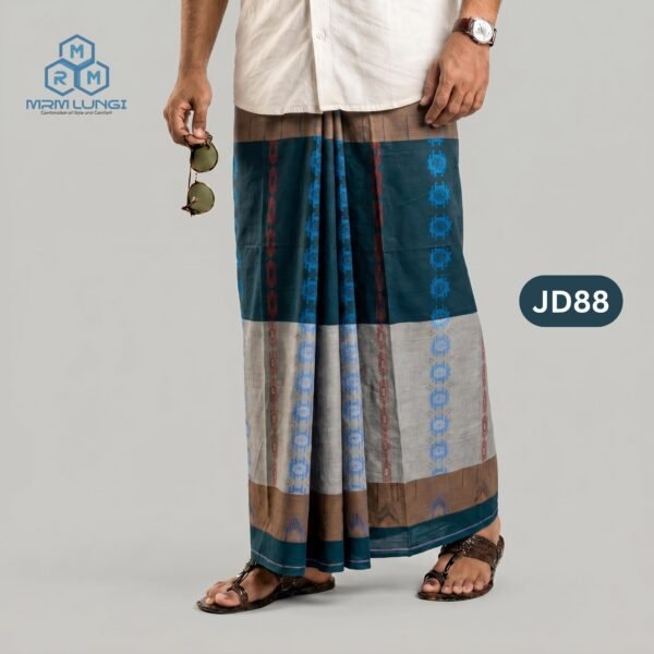 Deep Jacquard Lungi JD88