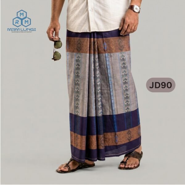 Deep Jacquard Lungi JD90