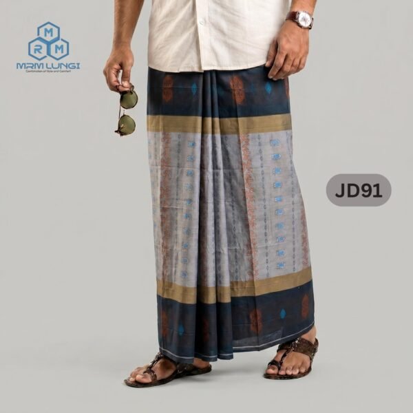Deep Jacquard Lungi JD91